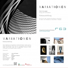 Neue Ausstellung im Atelier 5 der Fotografischen Gesellschaft Dreiland  "VARIATIONEN"
